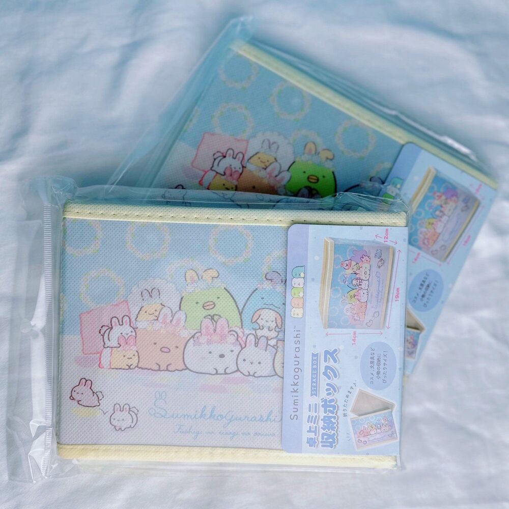 Sumikkogurashi Collapsible Storage Bins x2